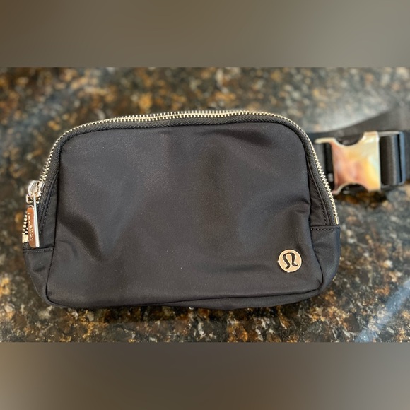 NWT Black with New Gold Hardware Everywhere Belt Bag 1L - Picture 1 of 10